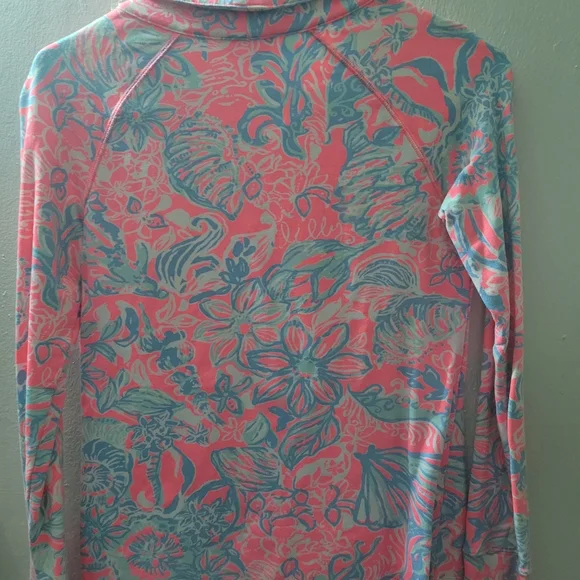 Lilly Pulitzer | Popover in Pink Sun Ray - Picture 2 of 2